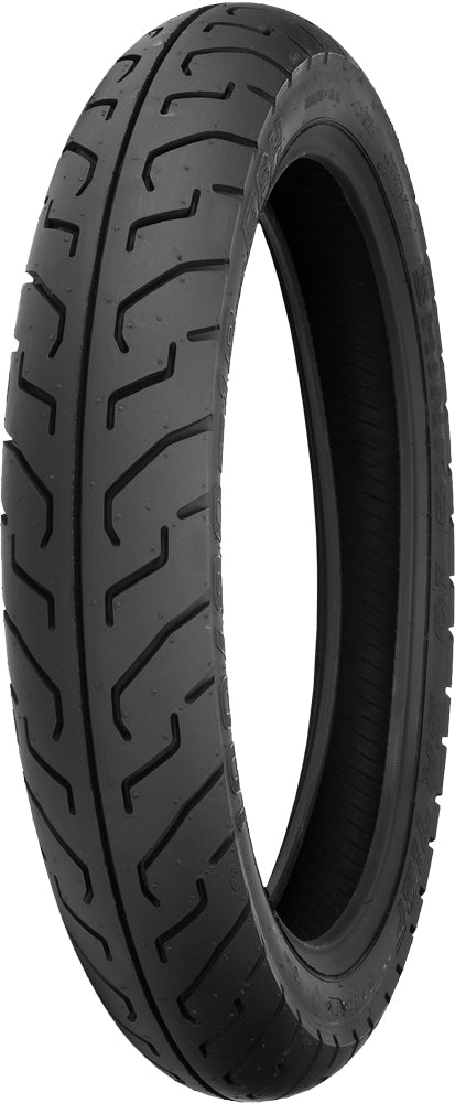 SHINKO, Shinko 712 Series Front Tire 110/90-19 62H Bias TL for Enhanced Mileage and Wet Weather Performance