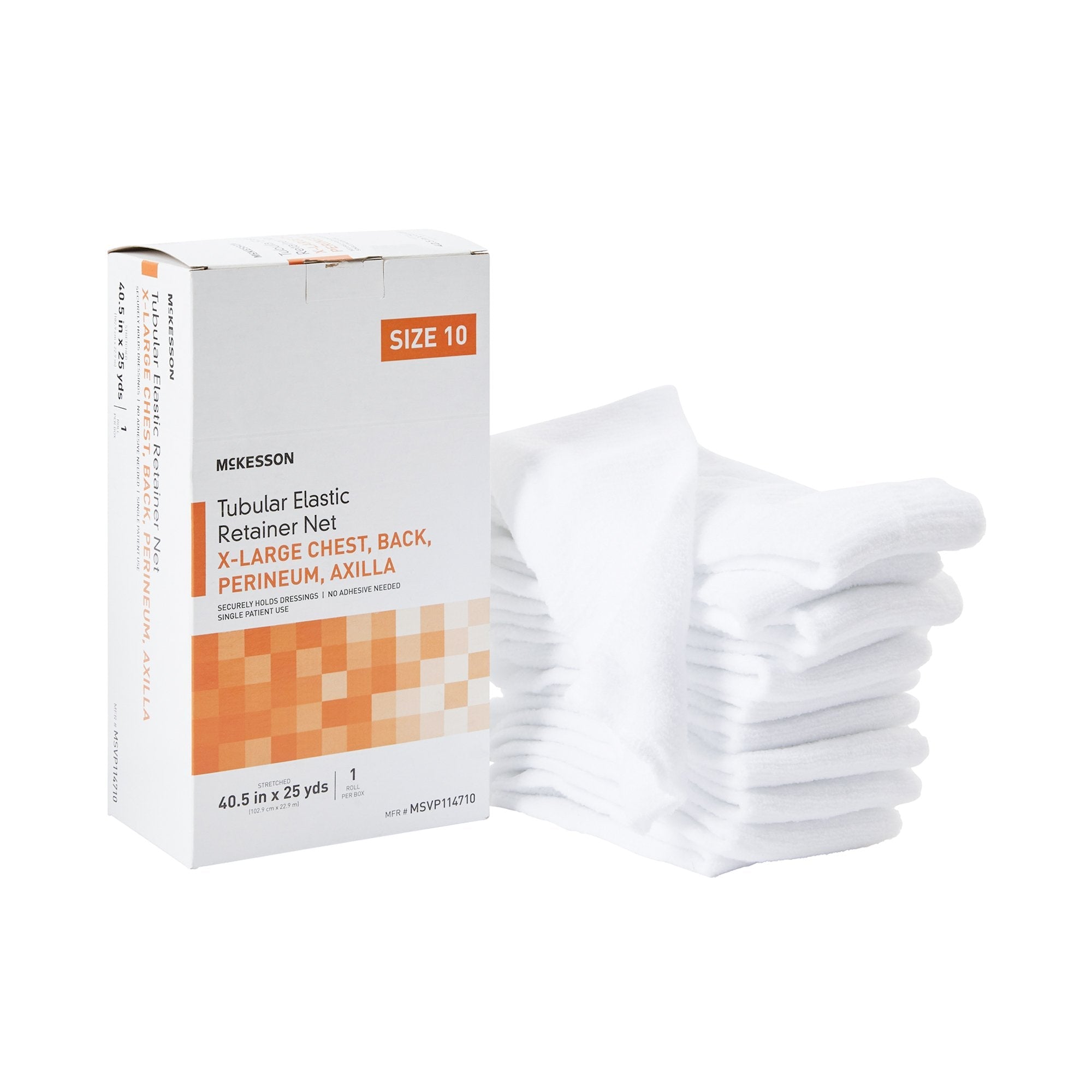 McKesson Tubular Bandage, Size 10, 25 Yard MSVP114710