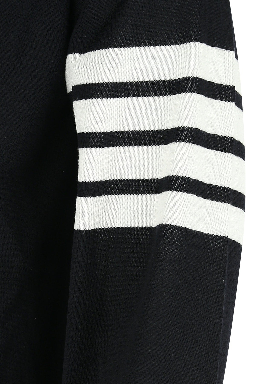 Thom Browne Men Midnight Blue Wool Sweater