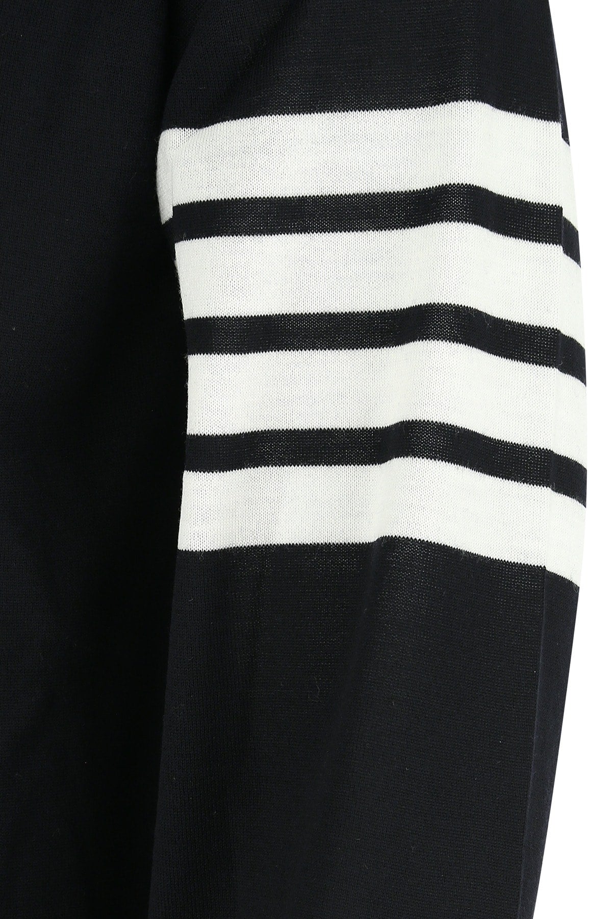 Thom Browne Men Midnight Blue Wool Sweater