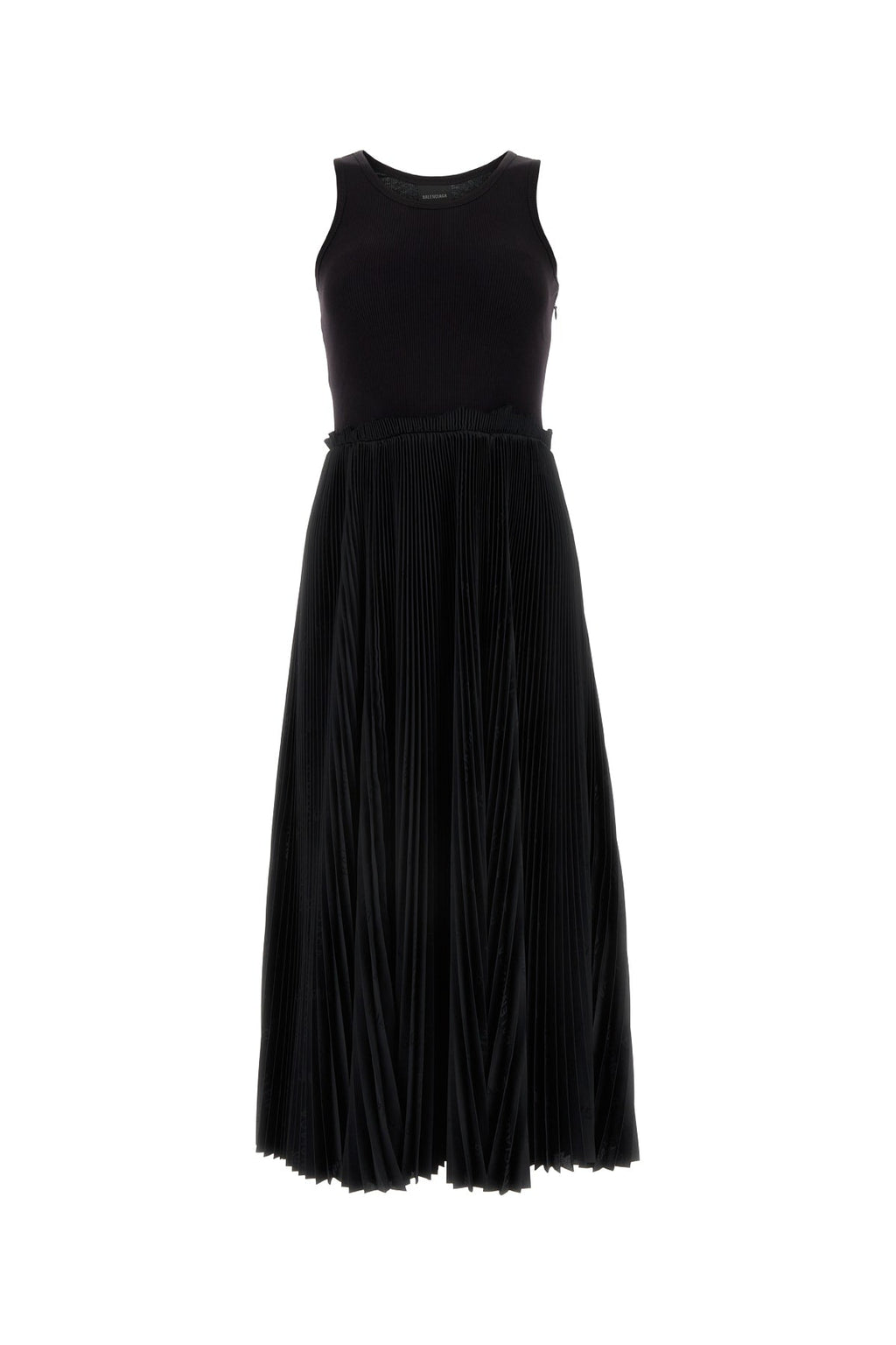 Balenciaga Women Tanktop Pleat Dress