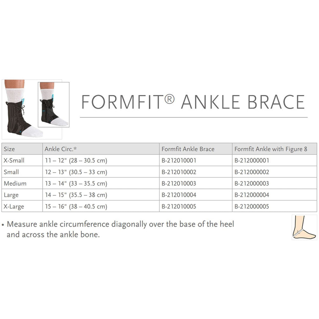 Ossur® FormFit® Low Profile / Stirrup Ankle Brace with Figure 8, Large B-212000004