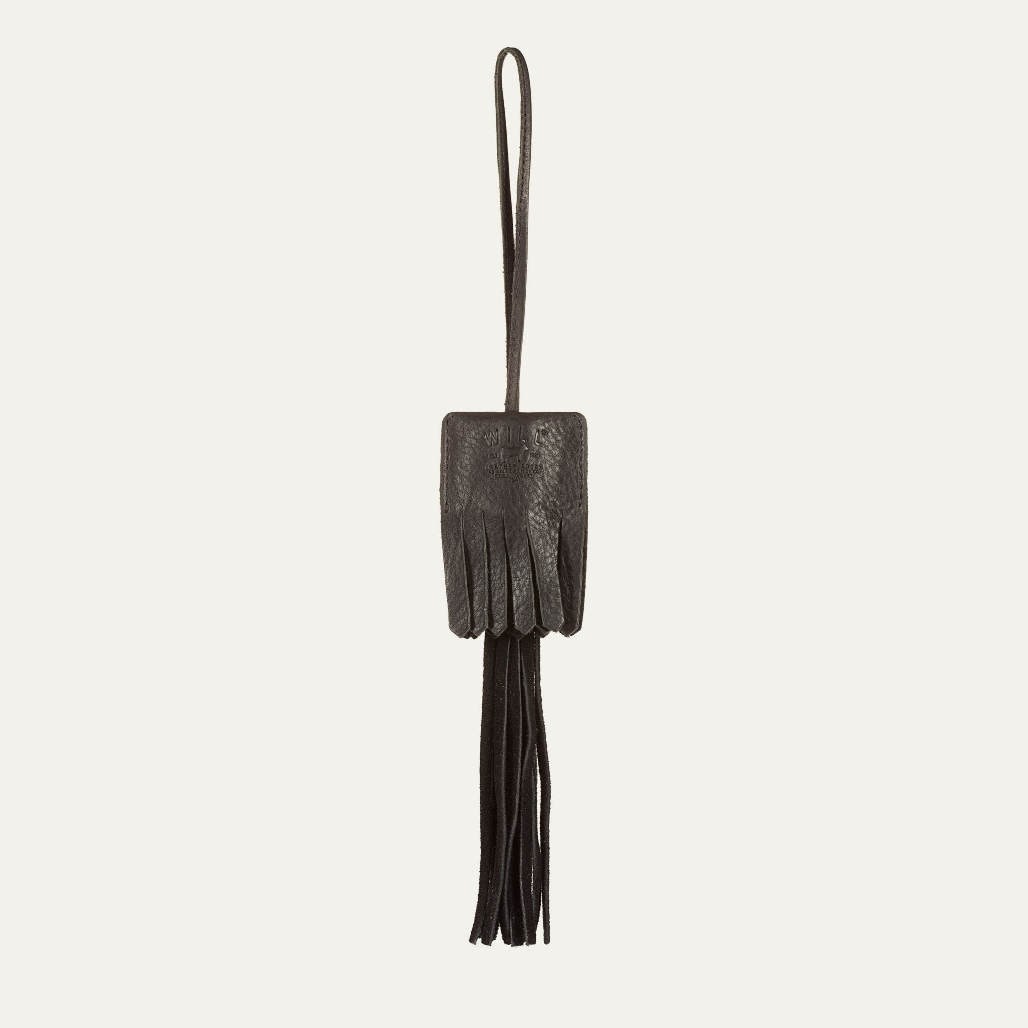 Leather Key Fob Tassel