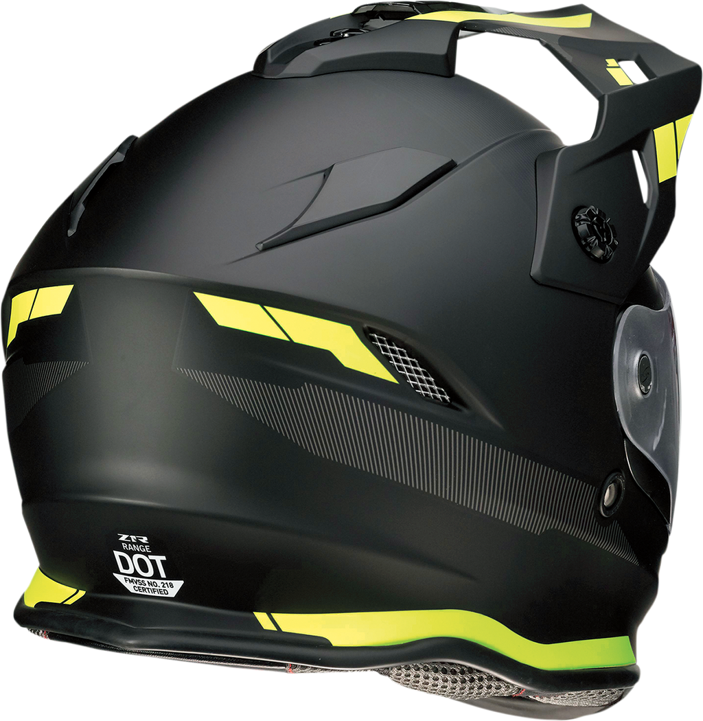 Z1R, Z1R Range Helmet - Uptake Black/Hi-Viz, Medium (Part #0140-0003)