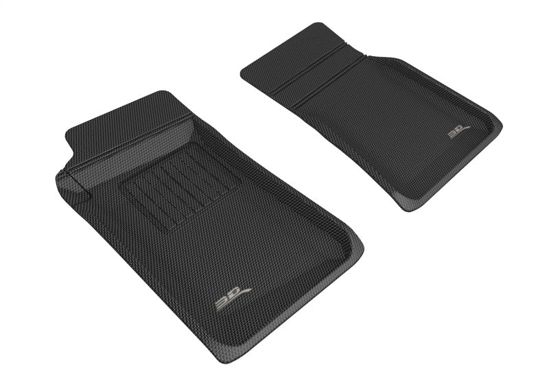 3D MAXpider 89-05 Mazda Miata Kagu Floormats - Black L1MZ07711509