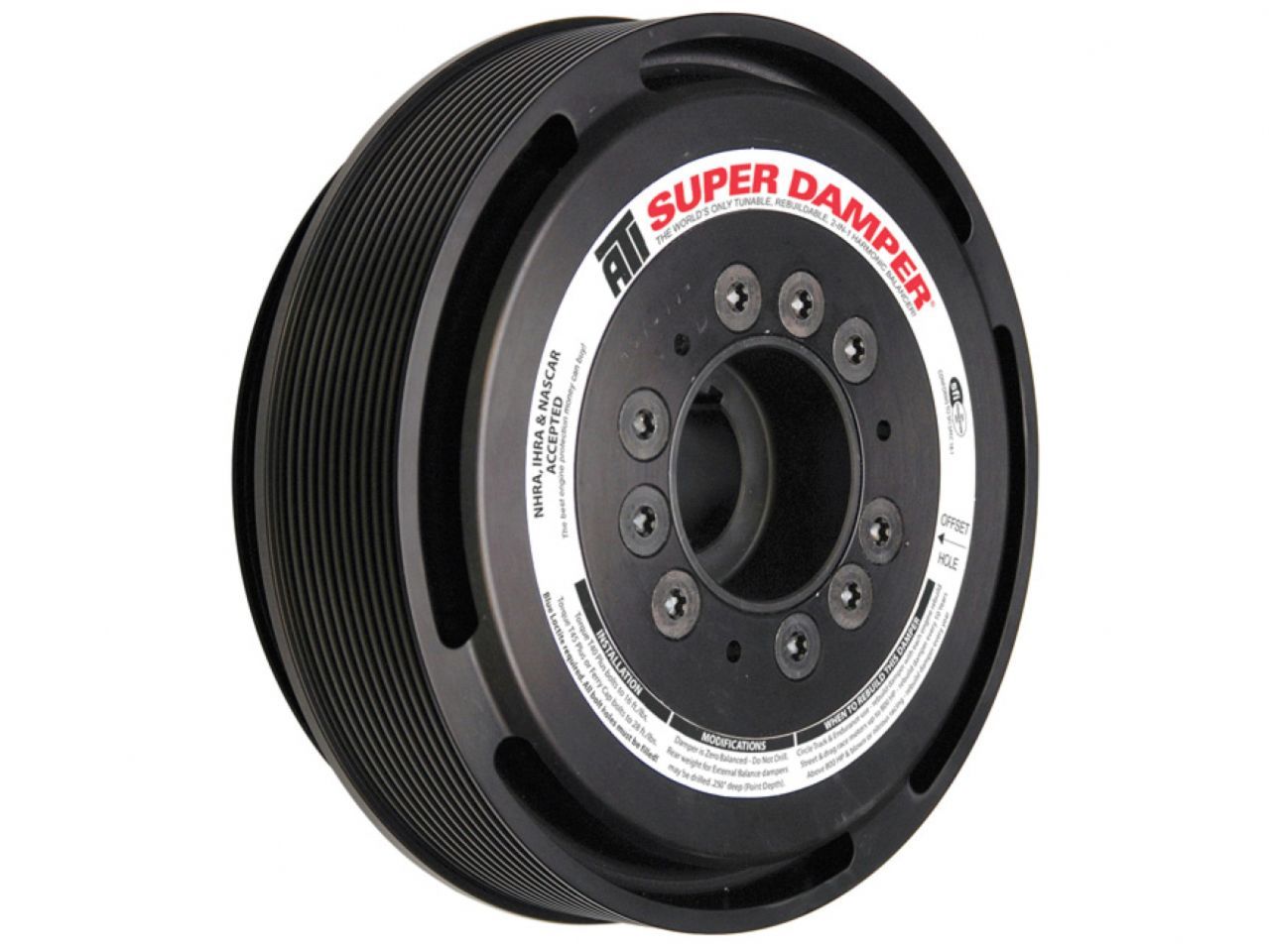 ATI Performance Products Damper - 7.48 - Al - Chevy Ls3 Camaro 2010+ 6-bolt 6 & 4 Grv