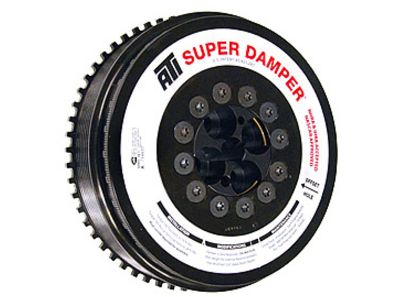 ATI Performance Products Damper - 7.98 - St - Cummins Common Rail 03+ 5.9l 8 Grv
