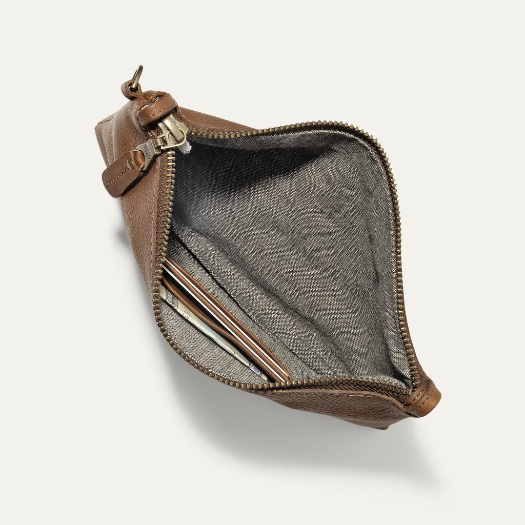 Zip Pouch Crossbody