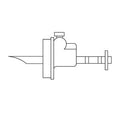 Irrigation Container Spike Adapter Pic* - N2150