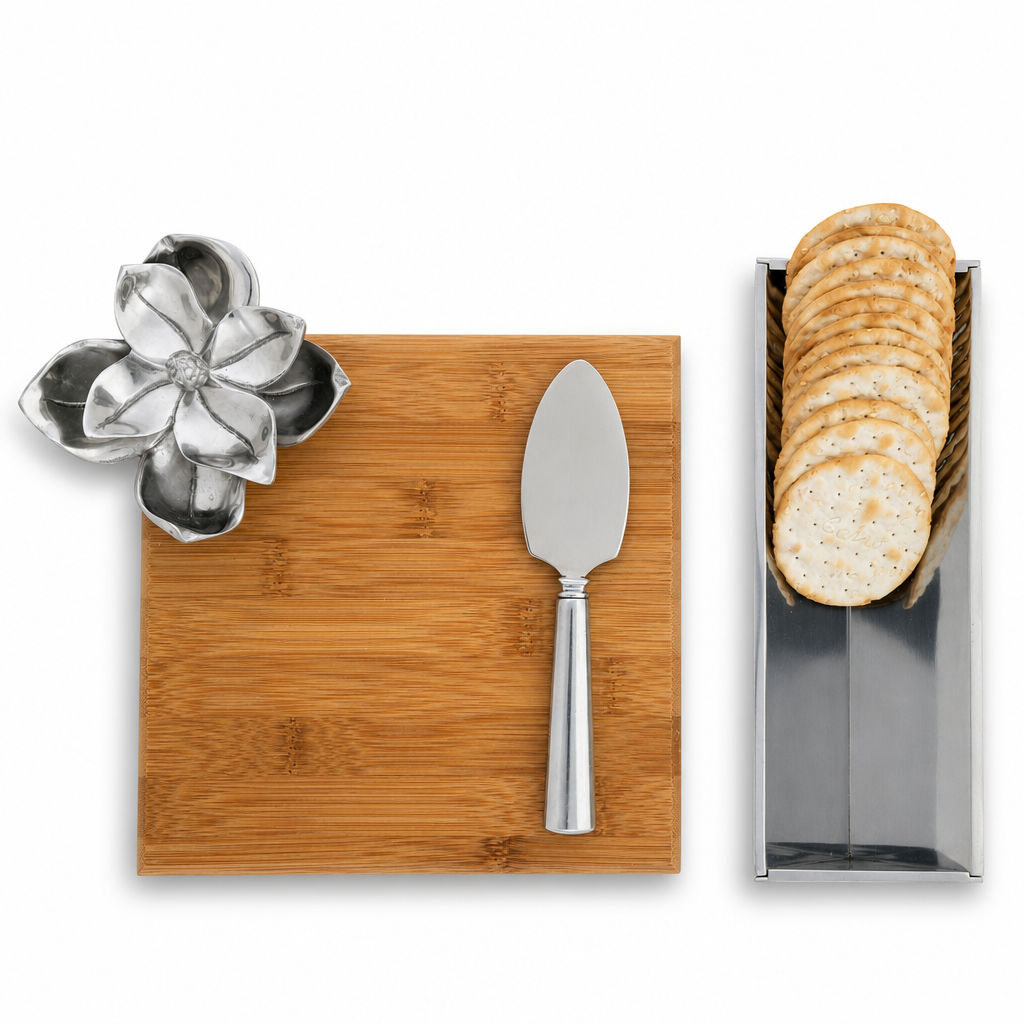 Magnolia Bamboo Cheese Set