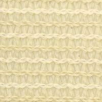 Eden's Decor Straight Flat-Edged Sun Shade Sail Rectangular 6' x 9' Beige UV-Blocking Outdoor Canopy Fabric Cloth Awning for Pergola Patio Garden Backyard Custom Size