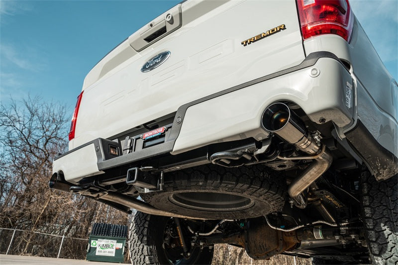 CORSA Performance Corsa 2021-2023 Ford F-150 SuperCrew/5.5ft Bed 5.0L V8 Xtreme Cat-Back Dual Rear Exit-Black PVD 21183BLK