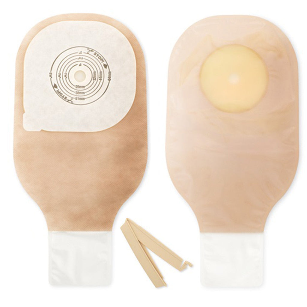Premier™ One-Piece Ultra Clear Colostomy Pouch, 64mm Flange 88501