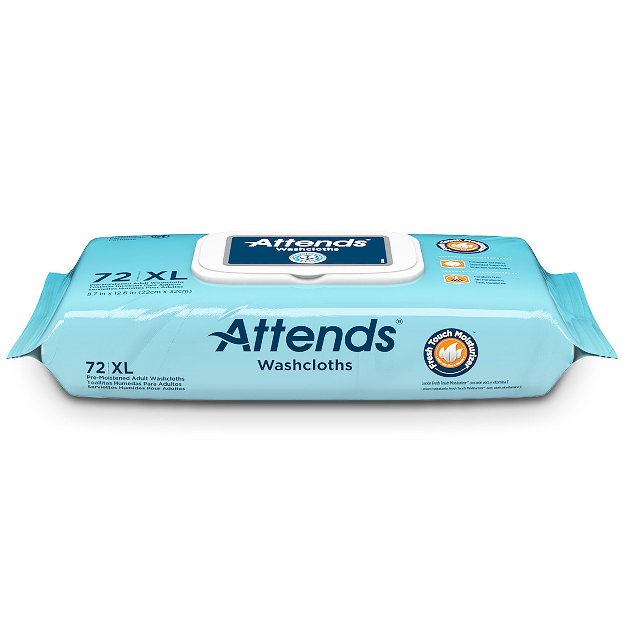Attends® Scented Personal Cleansing Wipes with Aloe and Vitamin E WCCP1000