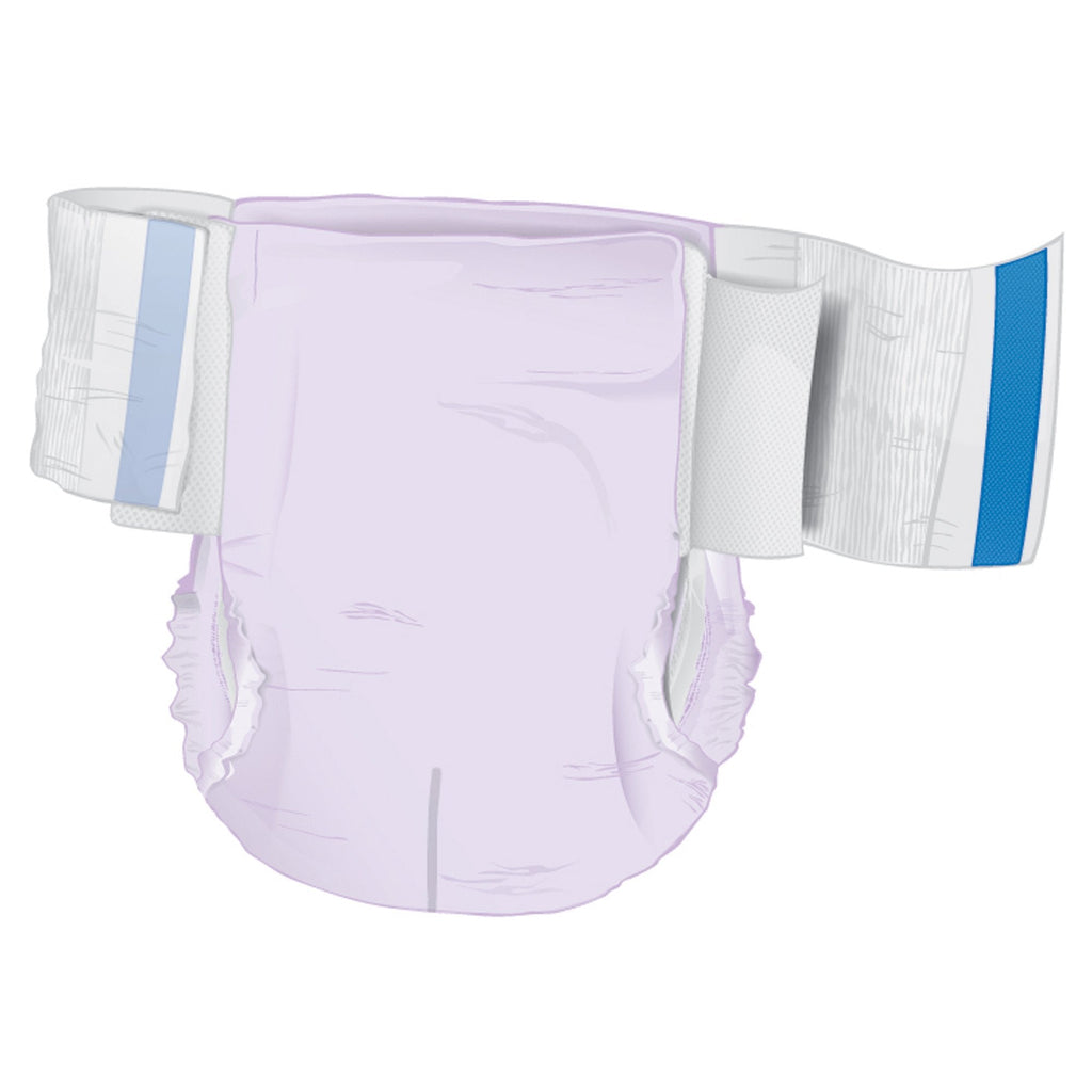 McKesson Ultra Plus Stretch Heavy Absorbency Incontinence Brief, Medium/Regular BRSTRMR