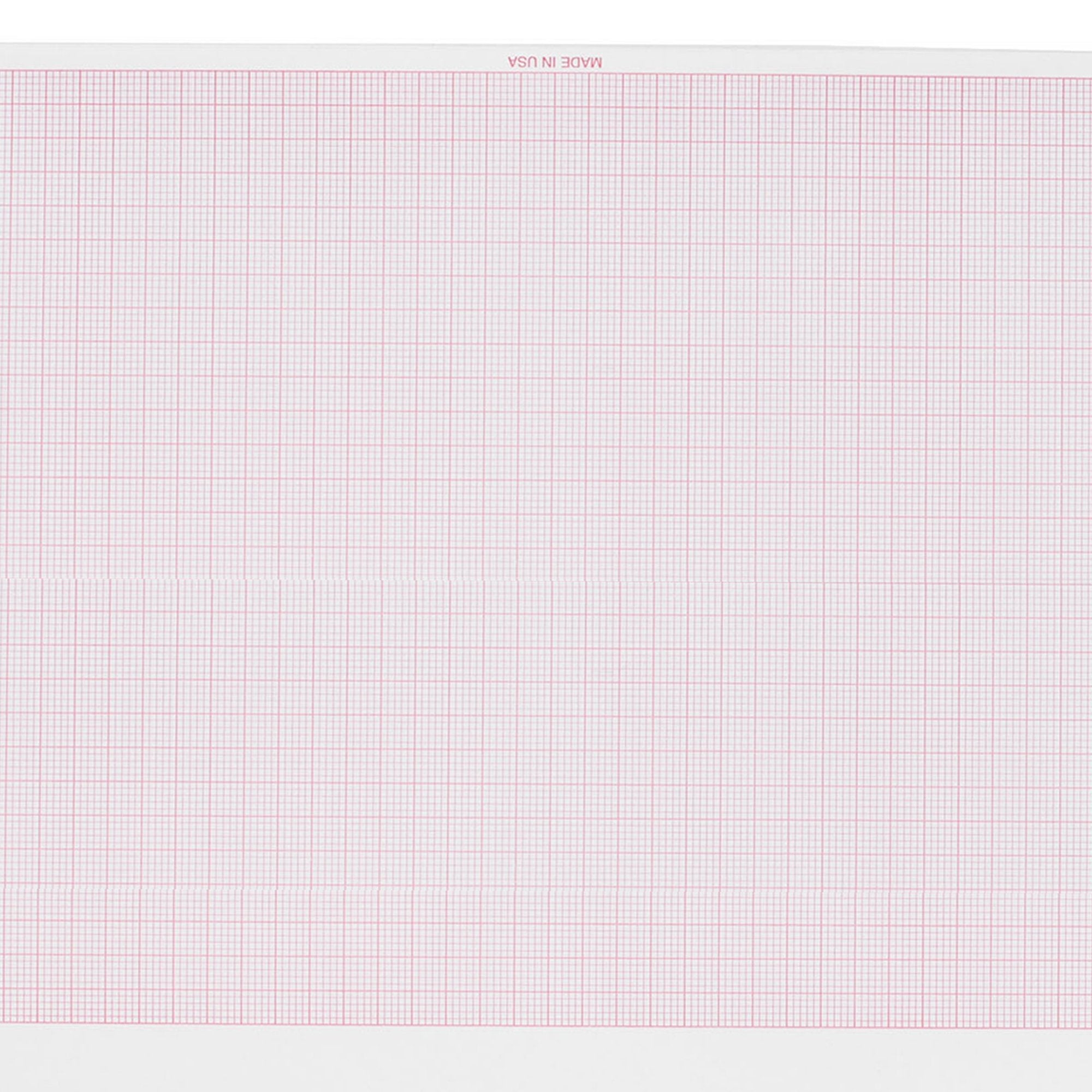 Philips ECG Recording Paper Thermal 8.5x11 Z-Fold Red Grid M3707A M3707A