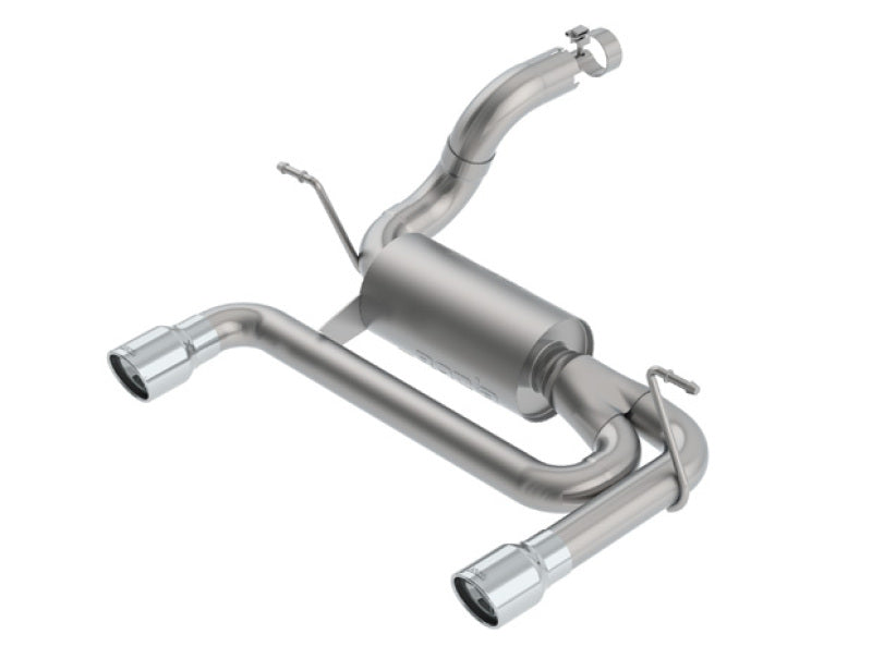 Borla 2018 Jeep Wrangler JL/JLU 3.6L 2DR/4DR ATAK SS Axle Back Exhaust w/3.5in Tips 11957