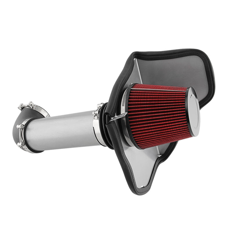 SPYDER Xtune Chrysler 300C 05-10 5.7L 6.1L V8 Intake ( w/Heat Shield Red Filter ) Gray IN-HS-DCH05V8-57-GY 9932465