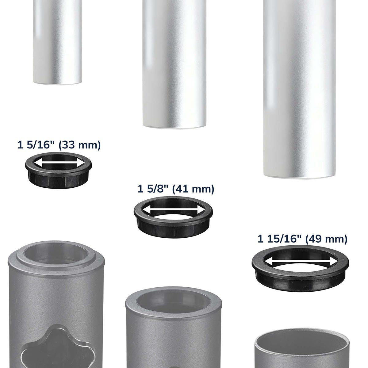 Yescom 20ft Banner Poles for Event, Grand Opening, Promo(Mount Included)