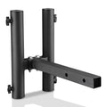 Yescom Hitch Mount Dual Flag Pole Holder for 1 9/16" Receiver(1"-2" Poles)