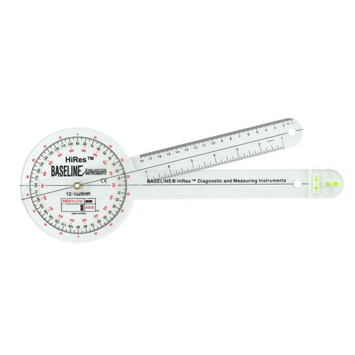 Baseline 12-Inch Absolute Axis Goniometer for Accurate Range of Motion Measurement