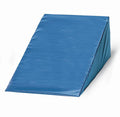 Navy Vinyl Covered Foam Wedge Bolster - 10" x 24" x 28" - Physical Therapy Support