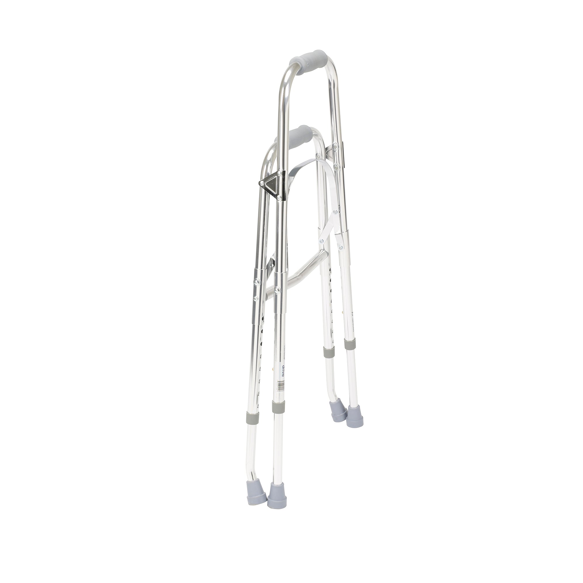 One-Handed Folding Side Walker Cane - 300lb Capacity, Lightweight 4lb Support