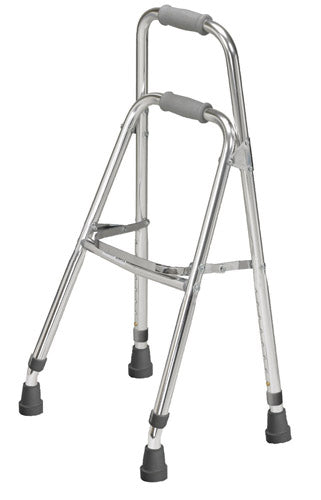 One-Handed Folding Side Walker Cane - 300lb Capacity, Lightweight 4lb Support