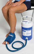 Aircast Cryo/Cuff System - Large Foot - with Gravity Cooler - Cold & Compression Therapy