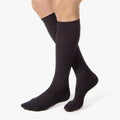 Jobst Relief 15-20 mmHg Knee High Compression Stockings - Black Large Full Calf CT