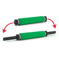 TheraBand Ridged Roller Massage Standard Green - Muscle Relief & Recovery