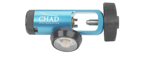 Chad 870 Oxygen Regulator 0-8 LPM - Blue, High Pressure, Brass Components