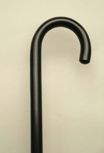 Black Hardwood Walking Cane - 36 Inch, Water Resistant, 250 lb Capacity