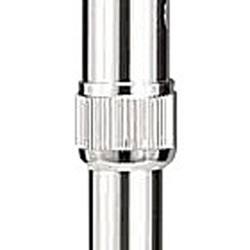 Adjustable Aluminum Walking Cane - Silver with Comfort Grip - 300 lb Capacity
