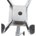 Heavy Duty Quad Cane, Chrome, Large Base, 500 lb Capacity, Adjustable Height