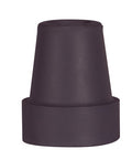 Cane Tips 3/8 Inch #15 Black 4-Pack - Anti-Slip, Durable Rubber Replacement Tips for Walking Canes