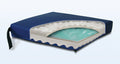 Gel Convoluted Wheelchair Cushion 18 x 16 x 3 Navy - Pressure Relief & Comfort