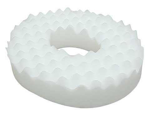 Eggcrate Wheelchair Cushion - 15 x 17 x 4 Inch Invalid Ring