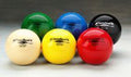 TheraBand Soft Weight 4.4 lb Green Exercise Ball for Physical Therapy & Strength Training