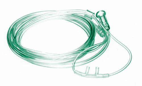 Soft Tip Nasal Cannula with 7ft Tubing - Comfortable Bolo-Style Adult Oxygen Delivery