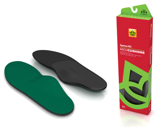 Spenco RX Arch Cushions Full Length Insoles Mens Size 12 to 13 for Foot Support and Alignment