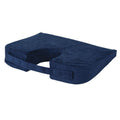 Alex Orthopedic Coccyx Car Cushion - Navy, Comfortable Car Seat Support Pillow