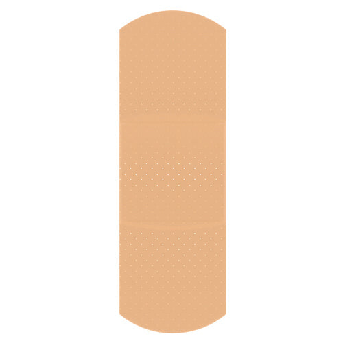 Adhesive Bandages 1 x 3 Sheer Sterile Strips - 100 Count Box - Latex Free Wound Protection