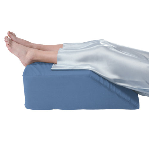 Alex Orthopedic Leg Wedge - Navy - Elevating Foam Pillow for Swelling Relief