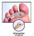 Toe Crest Right Large Pk/3 - Leather Toe Support for Hammer Toes - Women's 11+/Men's 9+