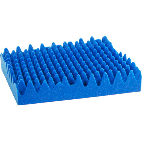 Convoluted Foam Wheelchair Cushion - 18 x 16 x 2 Inch - Pressure Relief