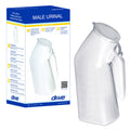 Male Urinal 32 oz with Spill-Proof Design & Odor Cap - Retail Box