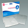 Disposable Poly Bibs with Crumb Pocket, 16x24 Inches, 500 Count