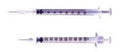 3cc Syringe with Safety Glide Needle, 22G x 3/4 Inch, Luer Lok, Box of 100