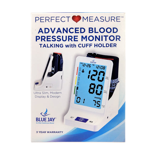 Blue Jay Talking Blood Pressure Monitor – Big Digit Upper Arm Cuff